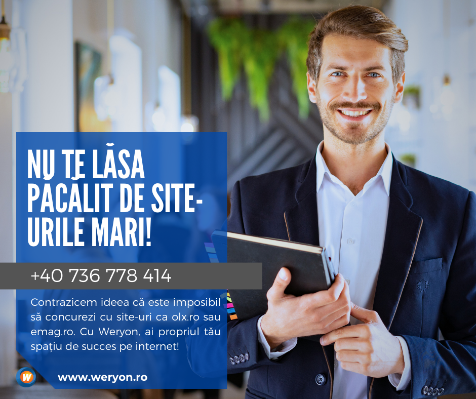 crea un magazin online